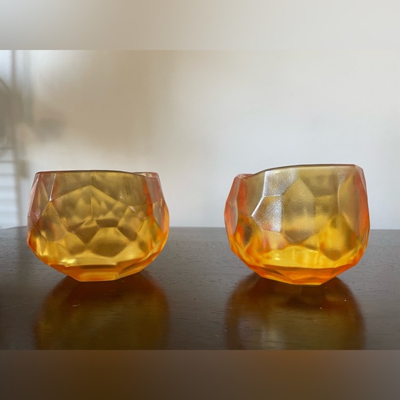 Set of Vintage Partylite Glass Candle Votives - Picture 4 of 8